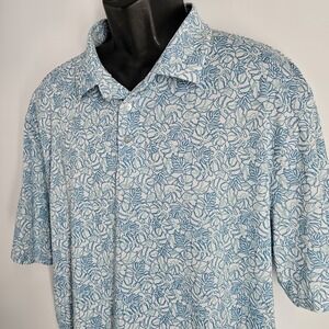 Ben Hogan Performance Golf Polo Shirt Size XL Tropical